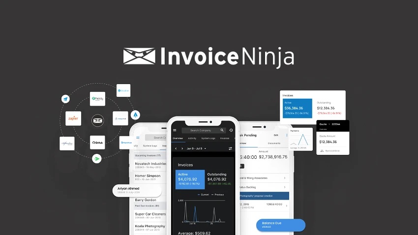 Invoice Ninja Features