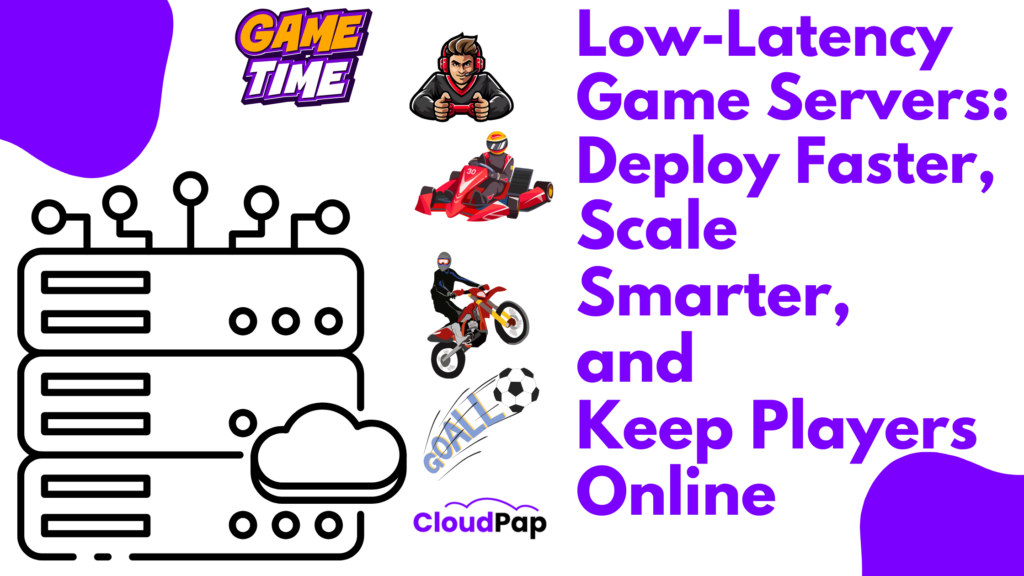 A blog banner on Low-Latency Game Servers