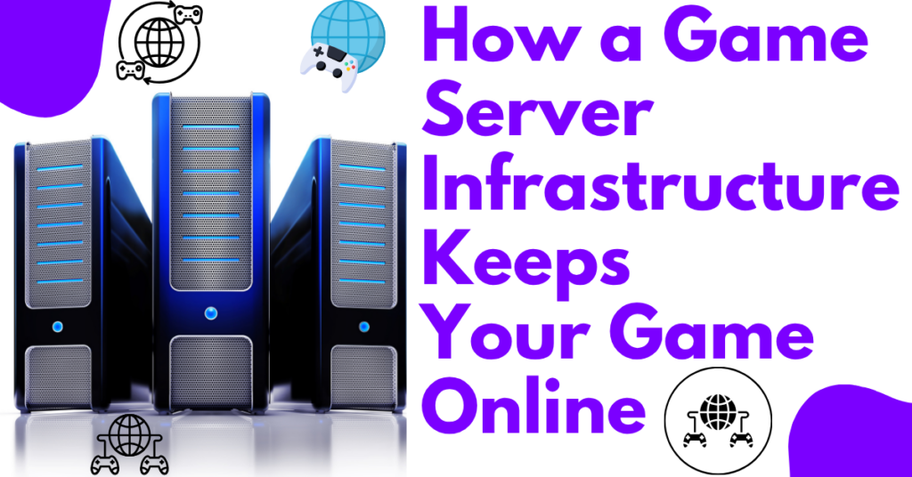 A blog banner on How a Game Server Infrastructure Keeps Your Game Online