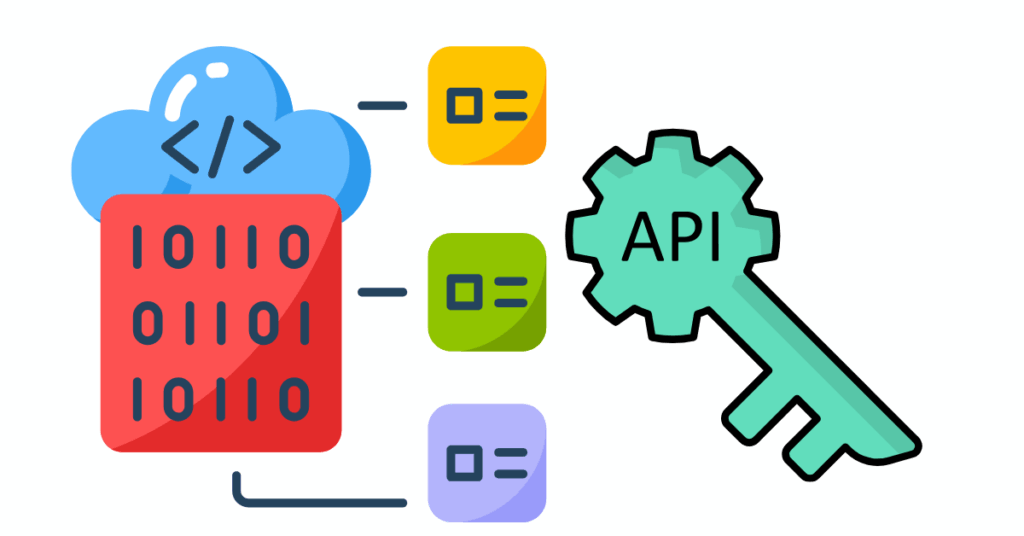 Infrastructure as a code alongside an API key