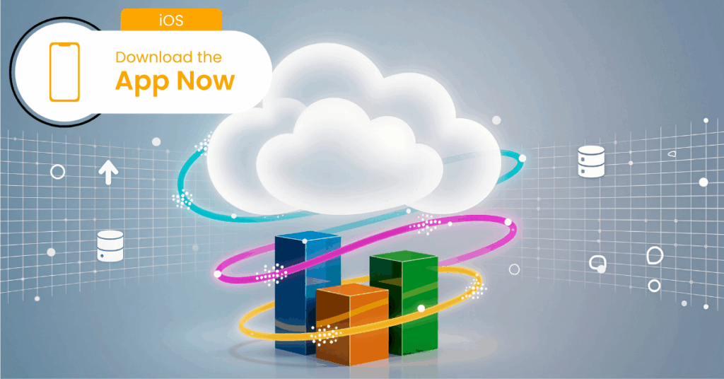 An image for SaaS App cloud compute power needed illustration